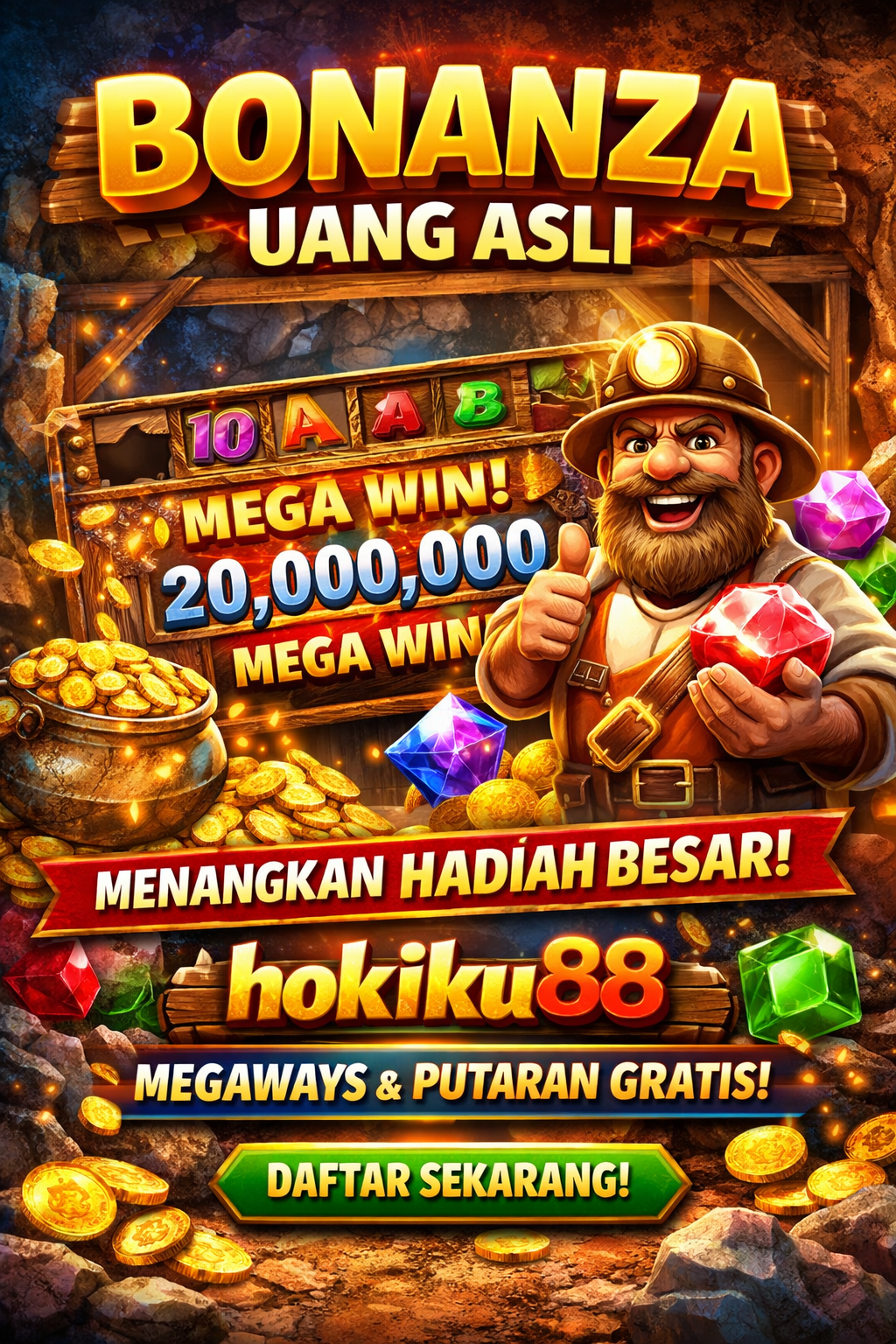 Daftar Bonanza uang asli