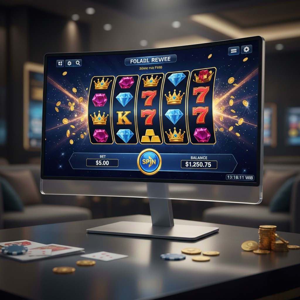 Slot online paling banyak dicari dengan tampilan mesin slot modern dan hadiah jackpot besar